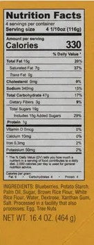 Goodman Gluten Free Blueberry Pie Baked (CGF)