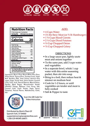 Mom's Place Gluten-Free Beef Stew Seasoning (CGF)