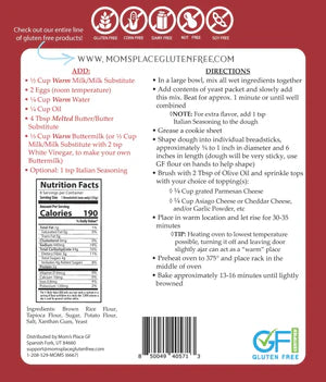 Mom's Place Gluten-Free Buttery Breadsticks Mix (CGF)