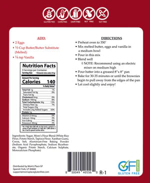 Mom's Place Gluten-Free Brownie Mix (CGF)