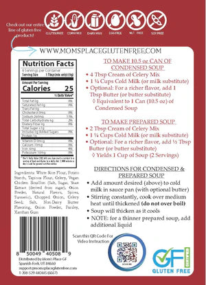 Mom's Place Gluten-Free Cream of Celery Soup Mix (CGF)