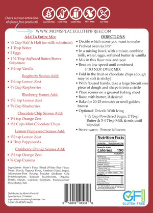 Mom's Place Gluten-Free Scrumptious Sweet Scone Mix (CGF)