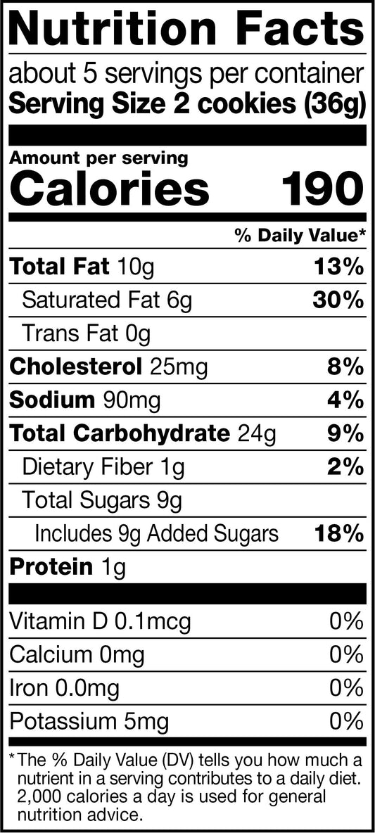 Pamela's Lemon Shortbread Cookies (CGF)