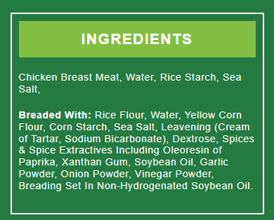 Golden Platter Gluten Free Buffalo Style Chicken Bites (CGF)