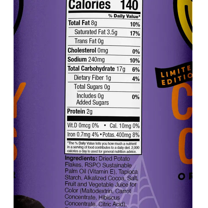 The Good Crisp Company Halloween Creepy Crisps - 5.6oz Can- LIMITED EDITION (CGF)