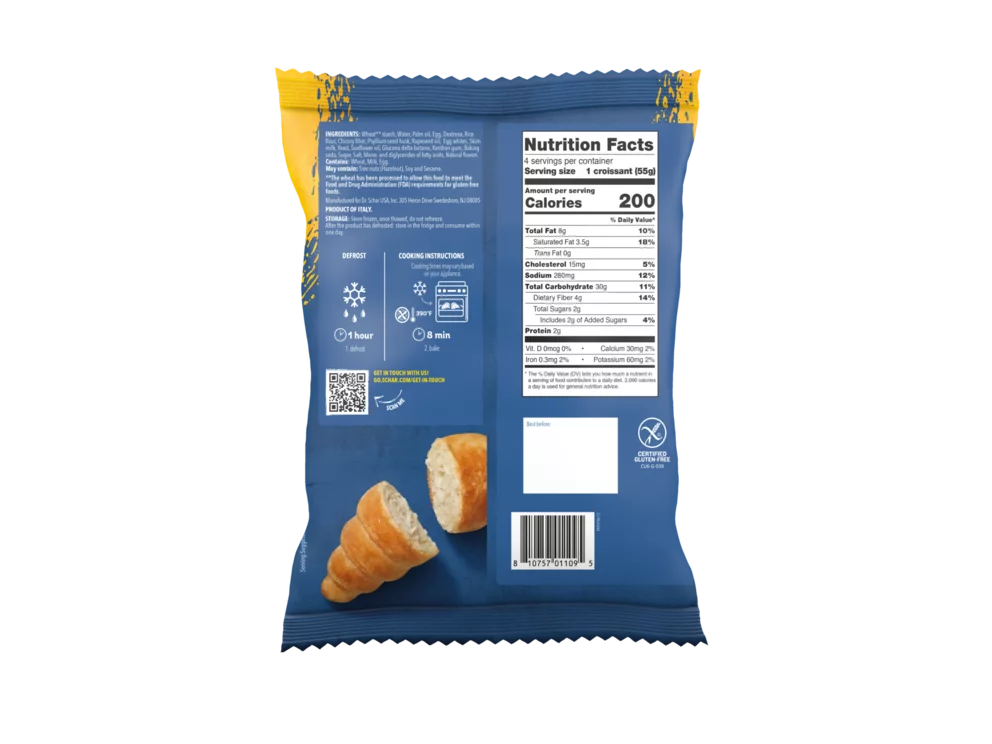 Schar Gluten Free Croissants (CGF)