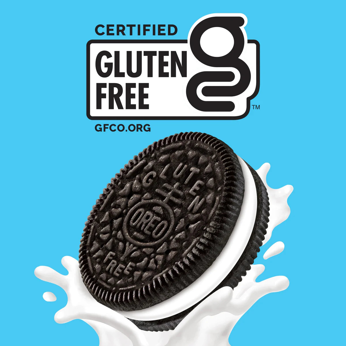 OREO Double Stuf Gluten Free Chocolate Sandwich Cookies (CGF)