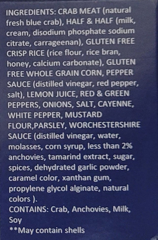 Star of the Sea Gluten Free Crabcakes (CGF)