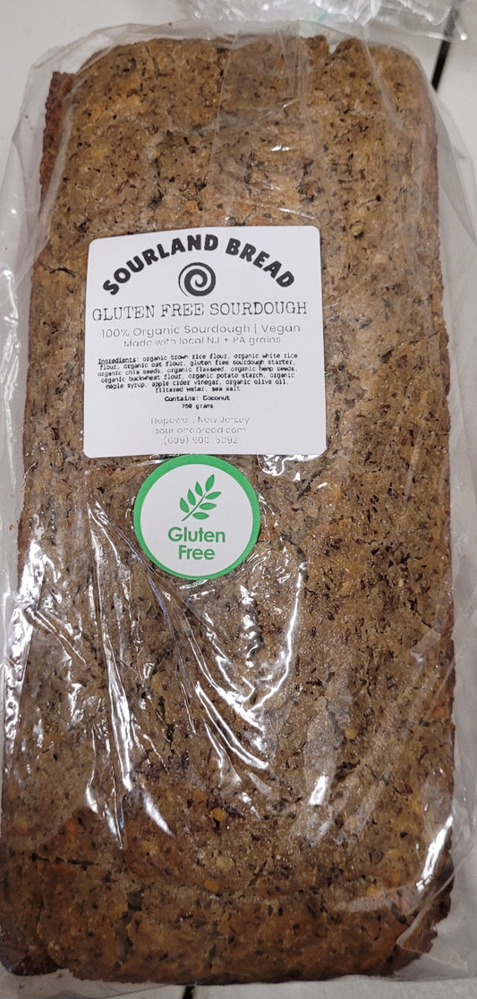 Sourland Bread Gluten Free Sourdough Bread