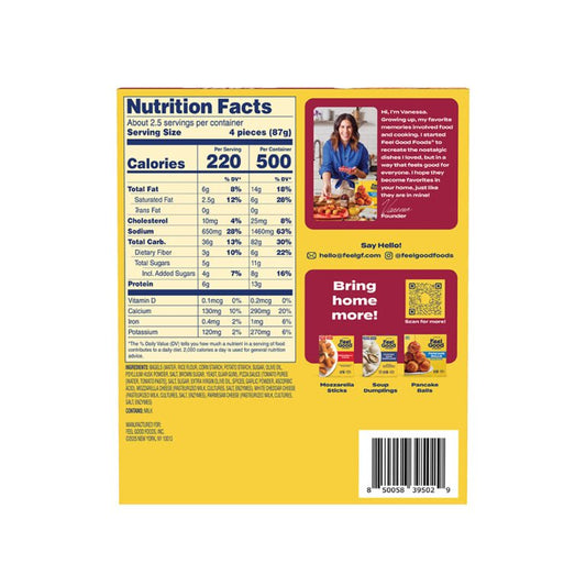 Feel Good Foods Gluten Free Mini Pizza Bagels (CGF)