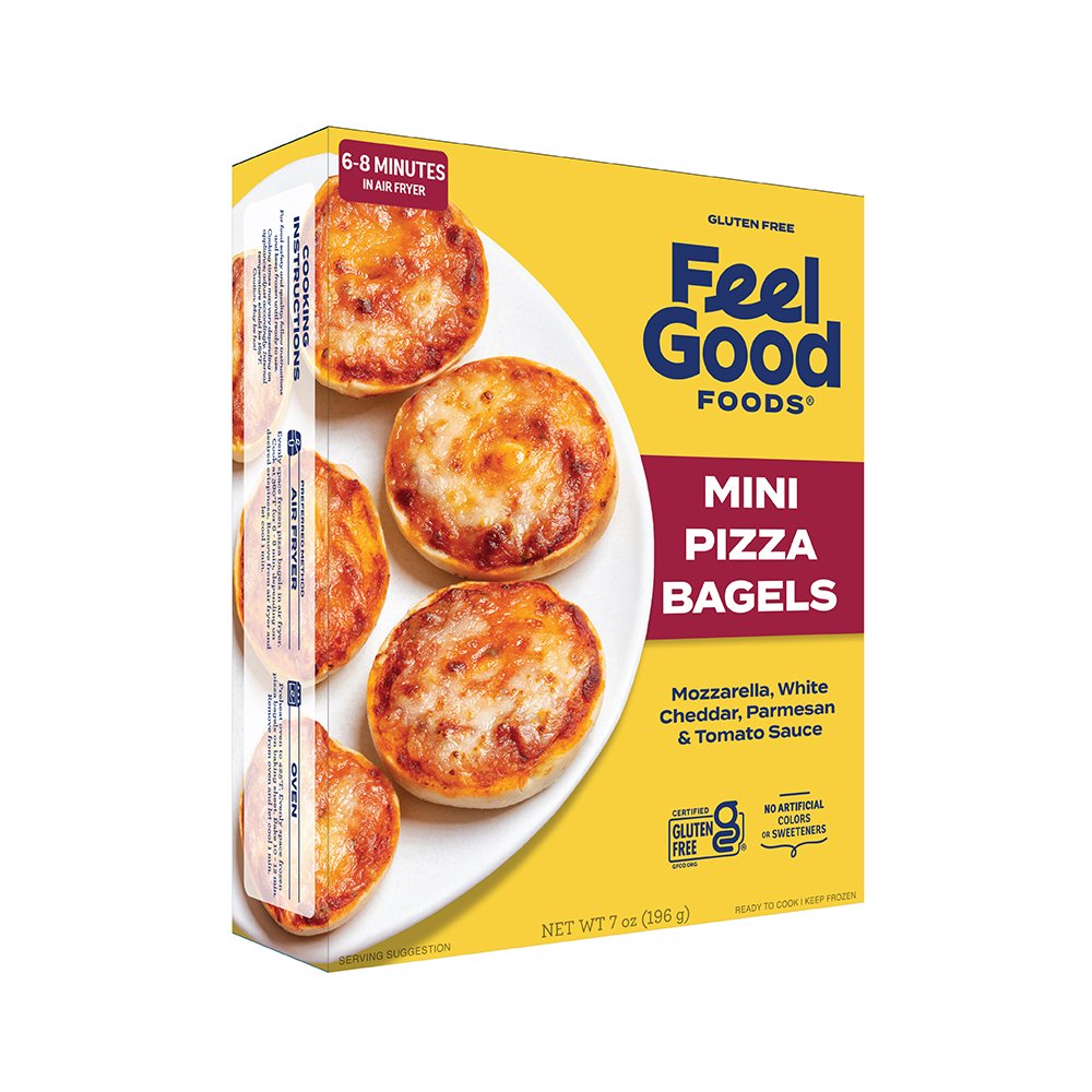 Feel Good Foods Gluten Free Mini Pizza Bagels (CGF)