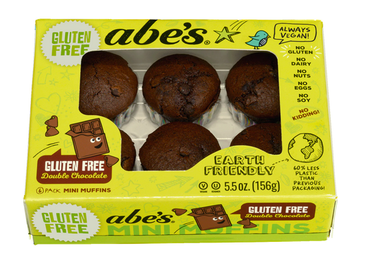 Abe's Gluten Free Double Chocolate Mini Muffins