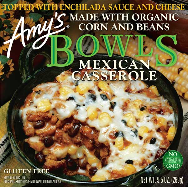 Amy's Gluten Free Mexican Casserole Bowl