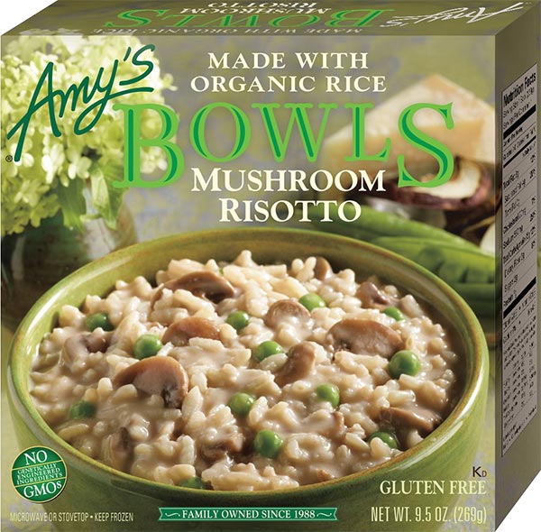 Amy's Gluten Free Mushroom Risotto Bowl
