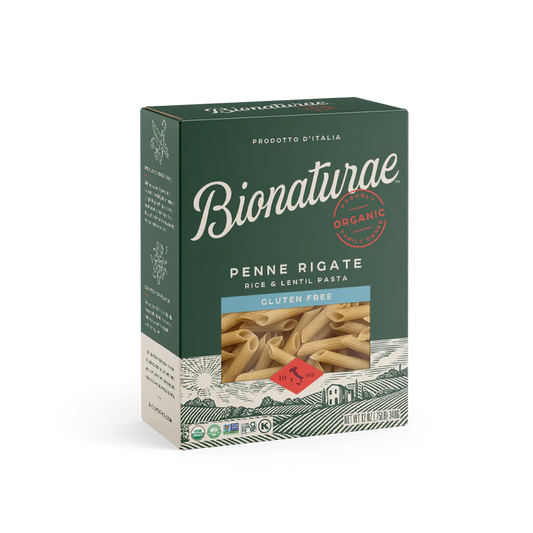 Bionaturae Organic Gluten Free Rice & Lentil Penne Rigate