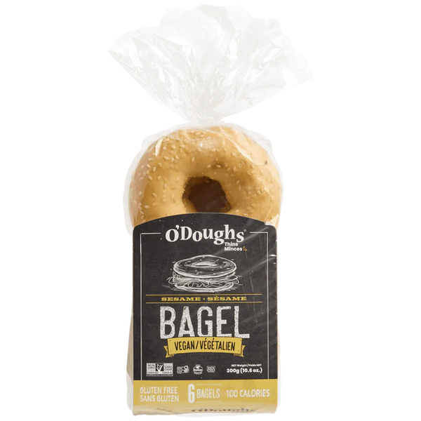 O'Doughs Gluten Free Thin Sesame Bagels
