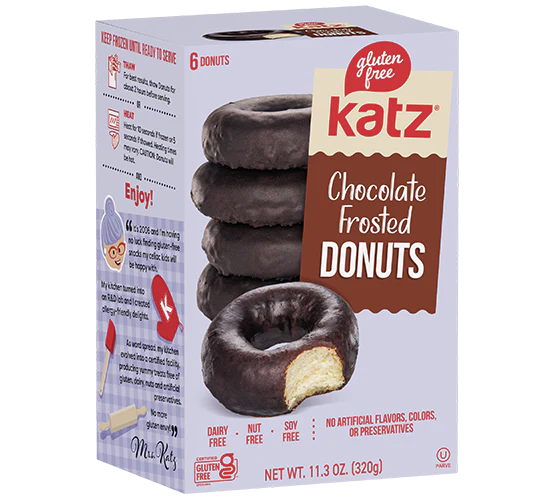 Katz Gluten Free Chocolate Frosted Donuts (CGF)