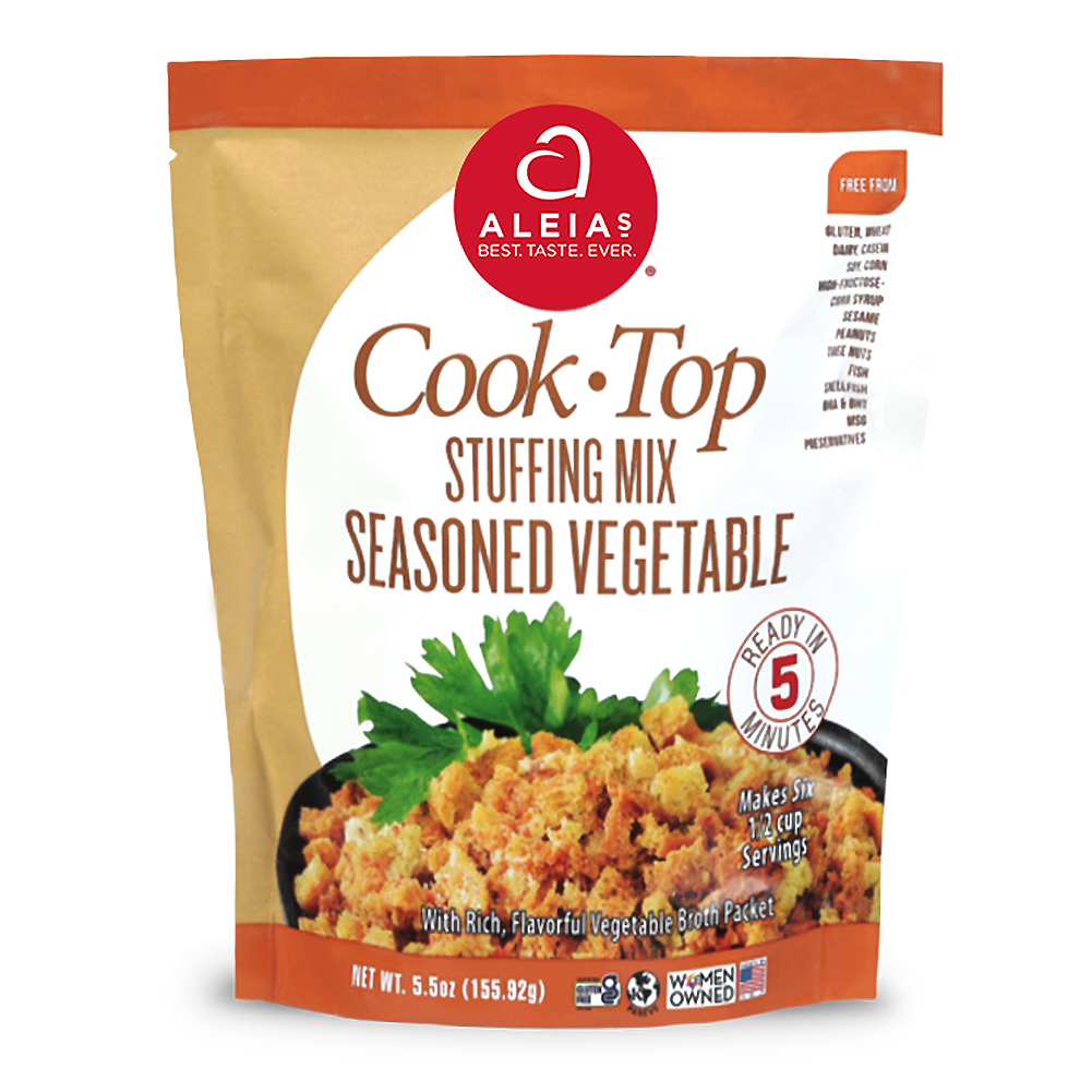 Aleia’s Gluten-Free Seasoned Vegetable Stuffing Mix (CGF)