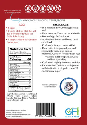 Mom's Place Gluten-Free Crepes Mix (CGF)