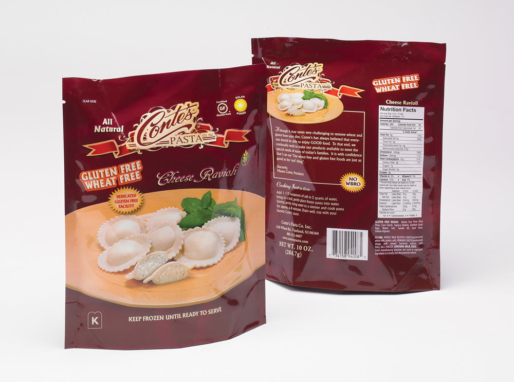 Conte's Gluten Free Cheese Ravioli