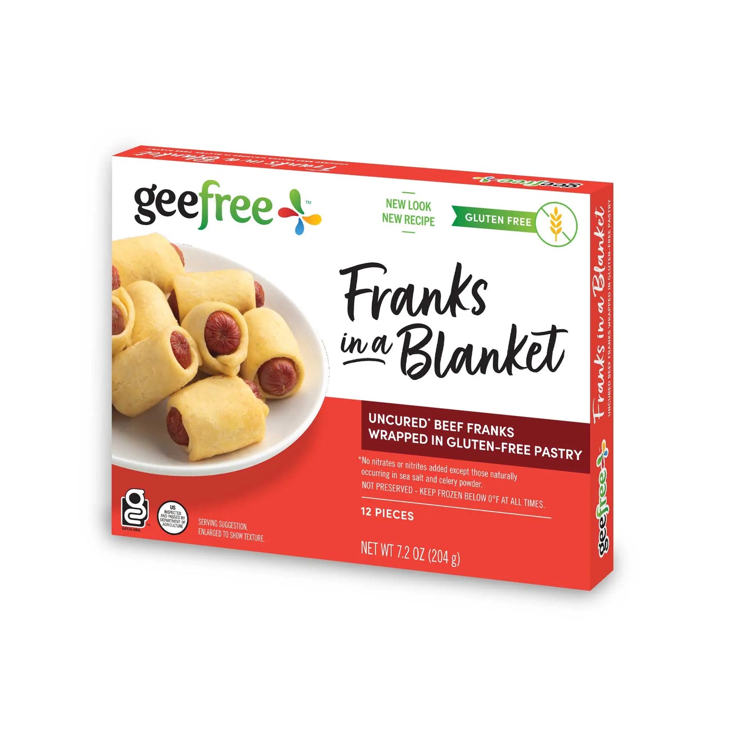 geefree Gluten Free Franks In A Blanket (CGF)