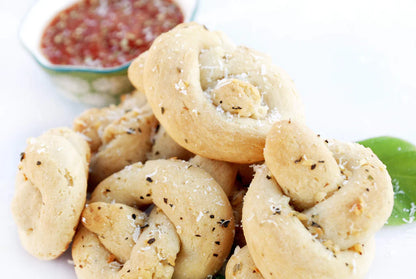 Mom's Place Gluten-Free Garlic Knots Mix with Garlic Butter Sauce (CGF)