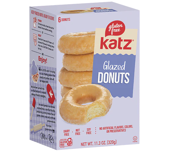 Katz Gluten Free Glazed Donuts (CGF)