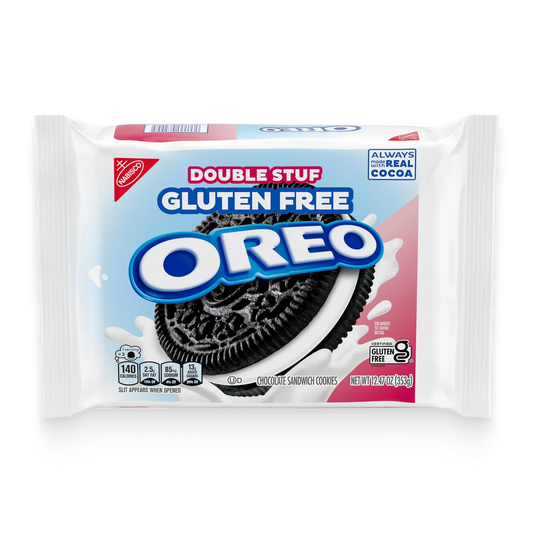 OREO Double Stuf Gluten Free Chocolate Sandwich Cookies (CGF)
