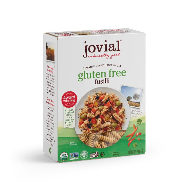 Jovial Organic Gluten Free Brown Rice Fusilli