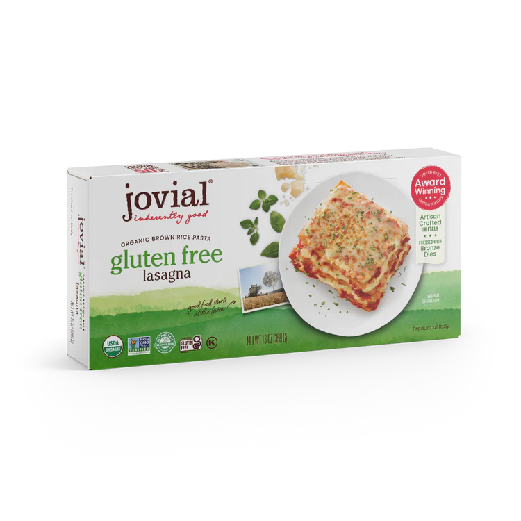 Jovial Organic Gluten Free Brown Rice Classic Lasagna