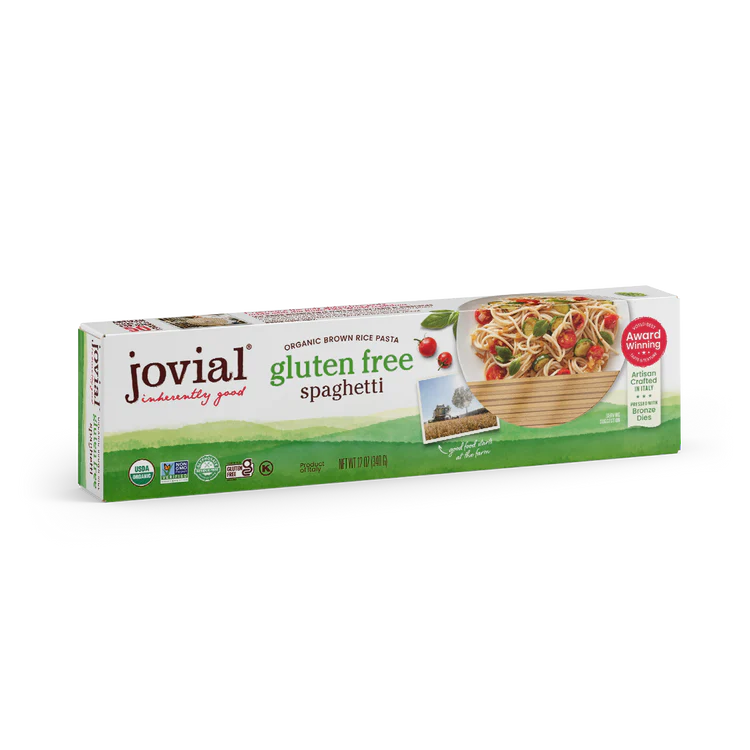 Jovial Organic Gluten Free Brown Rice Spaghetti