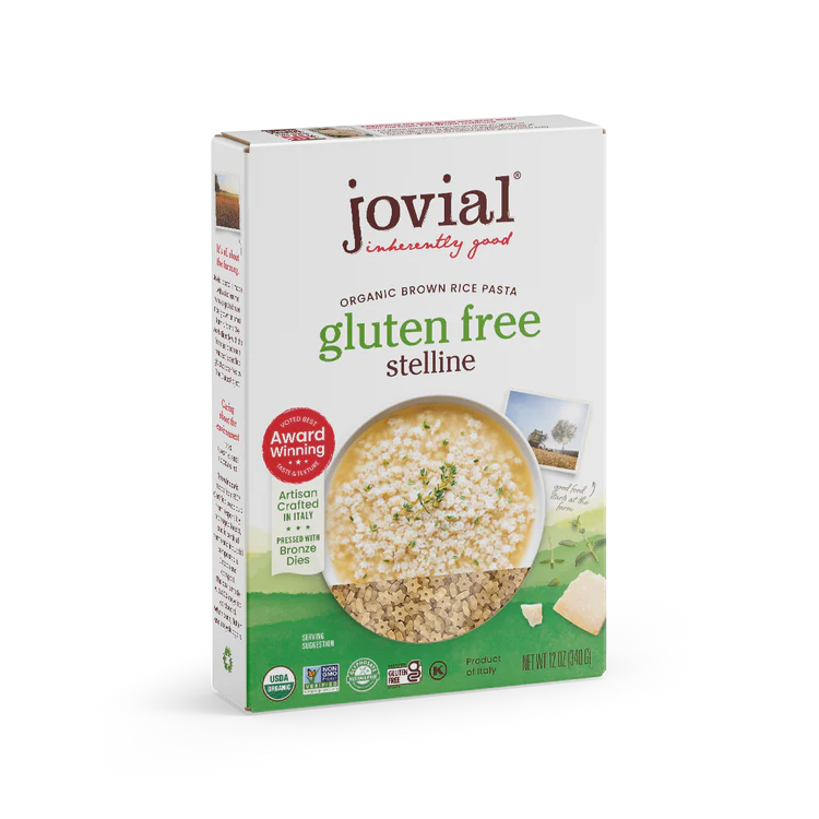 Jovial Organic Gluten Free Brown Rice Stelline