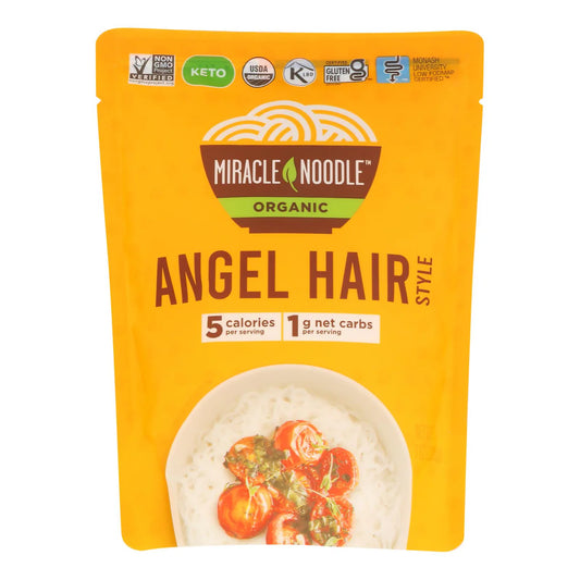 Miracle Noodles Gluten Free Ready To Eat Angel Hair Style Pasta (CGF)