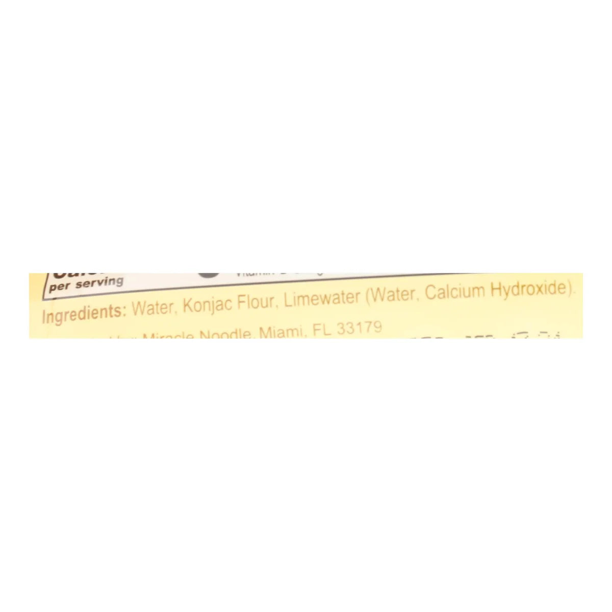 Miracle Noodles Gluten Free Shirataki Fettuccini (CGF)