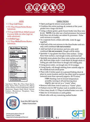 Mom's Place Gluten-Free Crescent Rolls Mix (CGF)