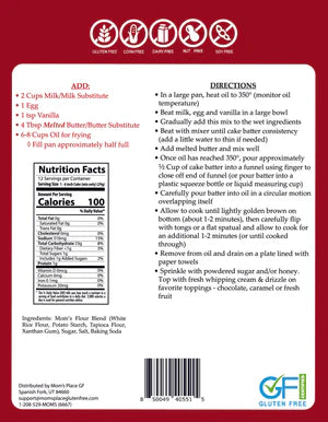 Mom's Place Gluten-Free Funnel Cakes Mix (CGF)
