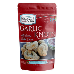 Mom's Place Gluten-Free Garlic Knots Mix with Garlic Butter Sauce (CGF)
