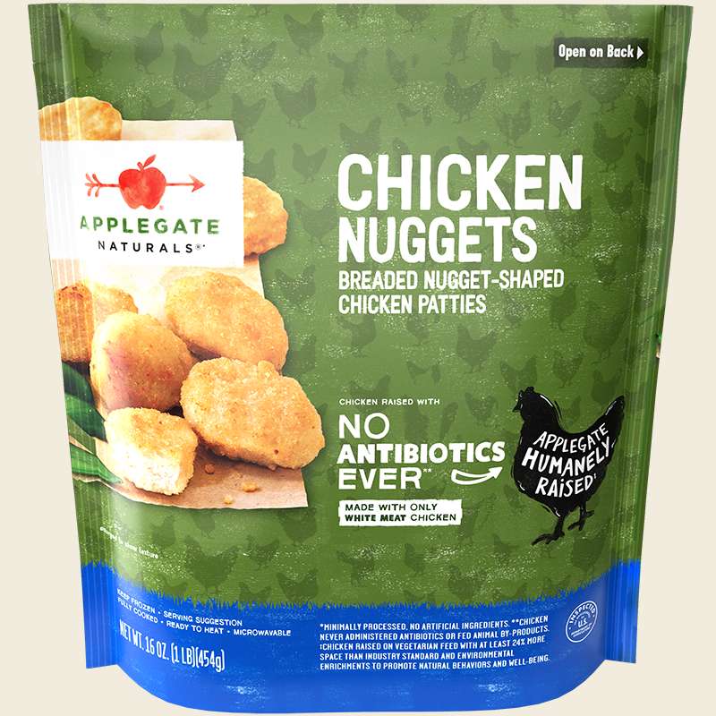 Applegate Farms Gluten Free Chicken Nuggets Family Size