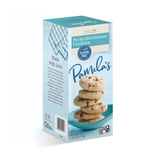Pamela's Pecan Shortbread Cookies (CGF)