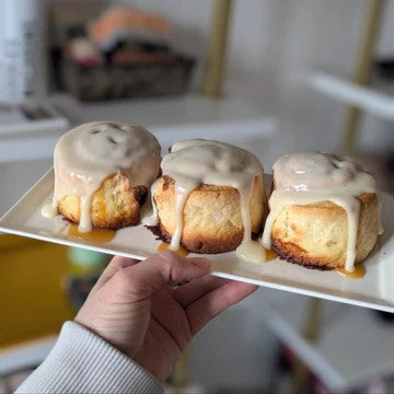Simply Sweets by Lauren Gluten Free Cinnamon Rolls with Cream Cheese Buttercream