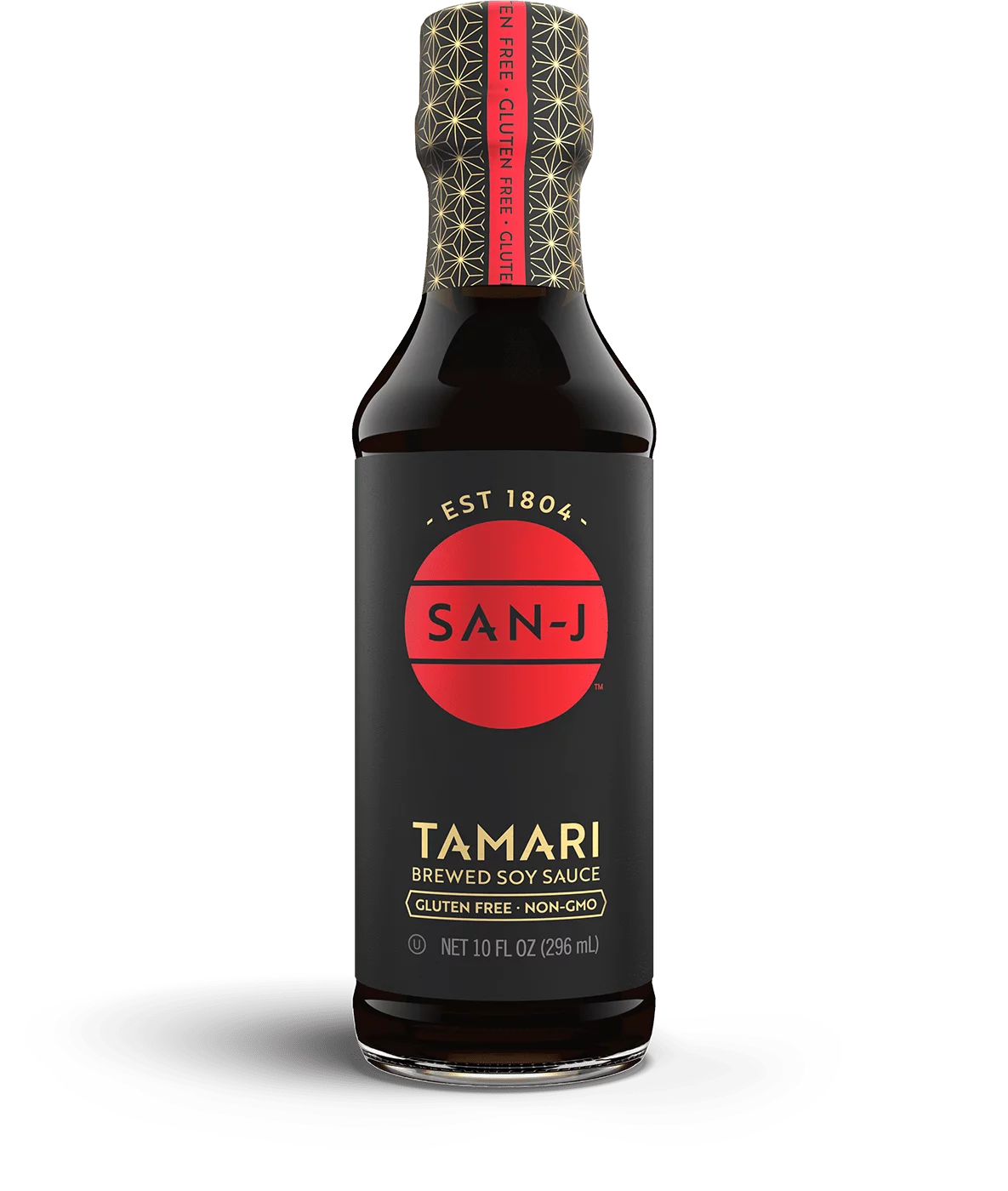 San-J Gluten Free Tamari Brewed Soy Sauce - Black