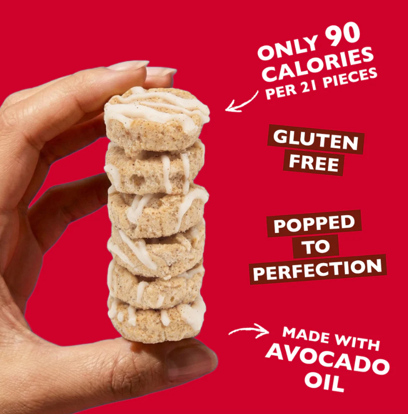 Drizziicious Gluten Free Cinnamon Swirl Rice Cake Bites (CGF)