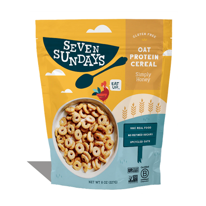 Seven Sundays Gluten Free Oat Simply Honey Protein Cereal