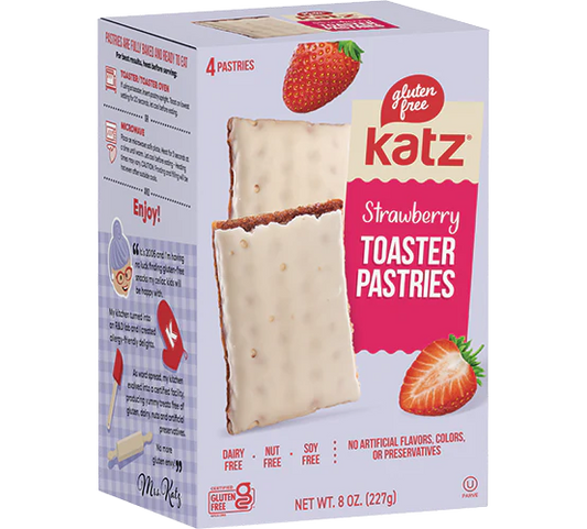 Katz Gluten Free Strawberry Toaster Pastries (CGF)