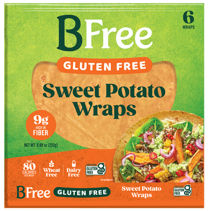 BFree Gluten Free 9" Sweet Potato Wraps (CGF)