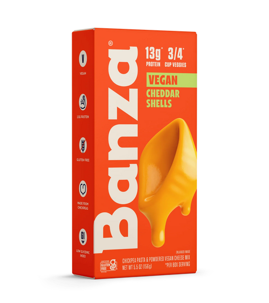 Banza Gluten Free Vegan Cheddar Shells and Cheese