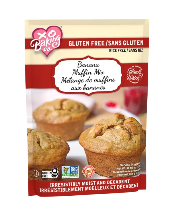 XO Baking Company “Small Batch” Banana Muffin Mix (CGF)