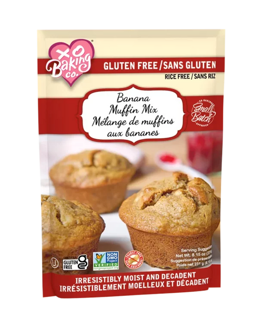 XO Baking Company “Small Batch” Banana Muffin Mix (CGF)