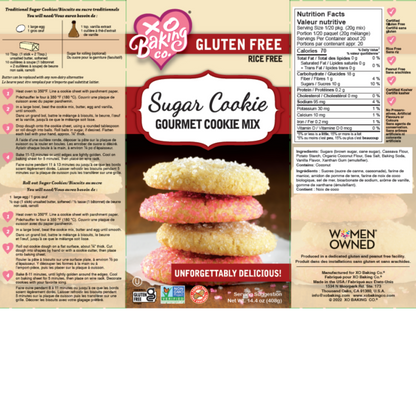 XO Baking Company Sugar Cookie Gourmet Cookie Mix (CGF)