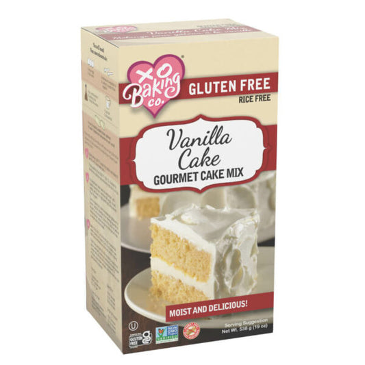 XO Baking Company Vanilla Gourmet Cake Mix (CGF)